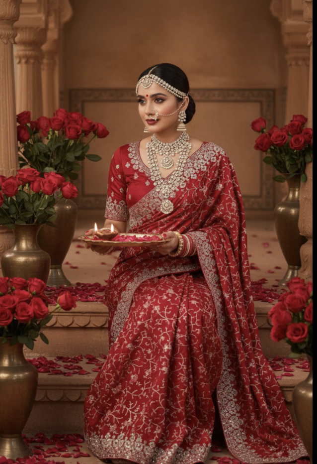 Royal Bridal Elegance Saree - 1