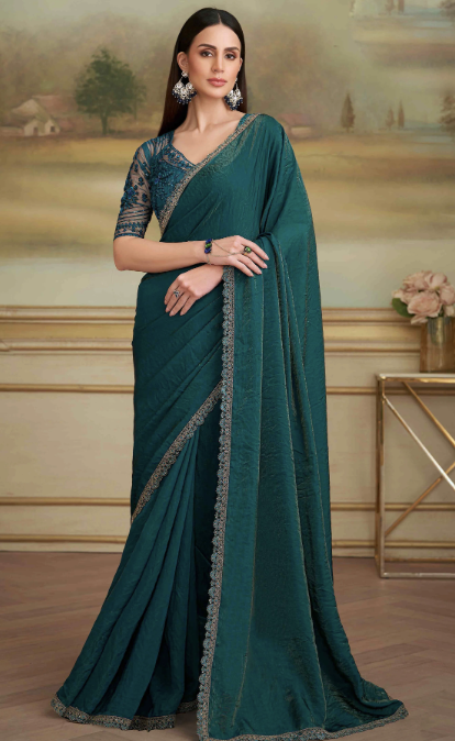 Twilight Grace Georgette Saree - 1